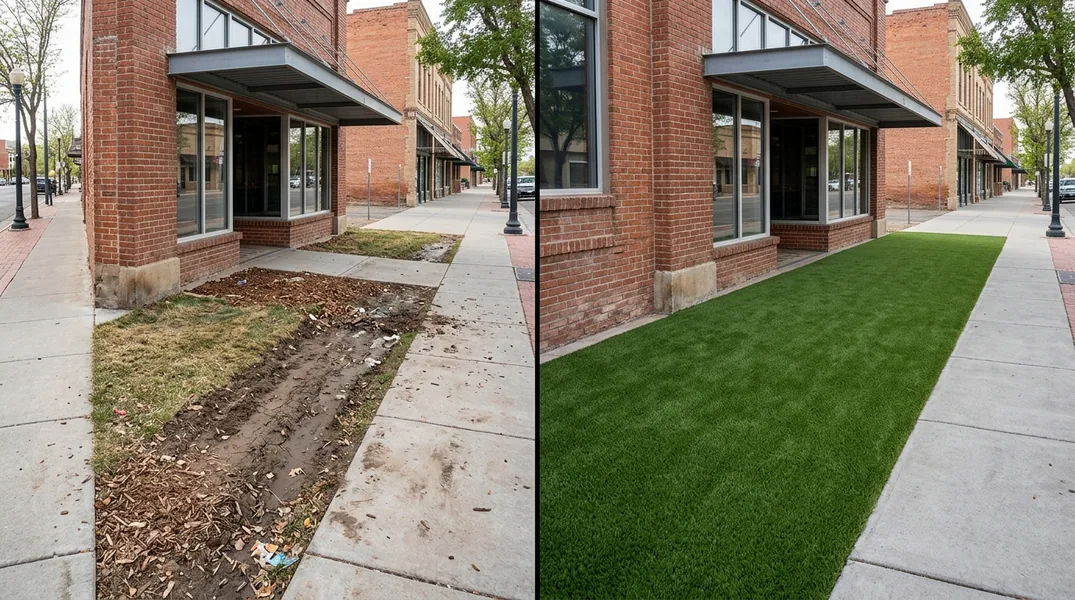 Result artificial grass installation in Grand Junction - Grand Junction Artificial Grass Installation