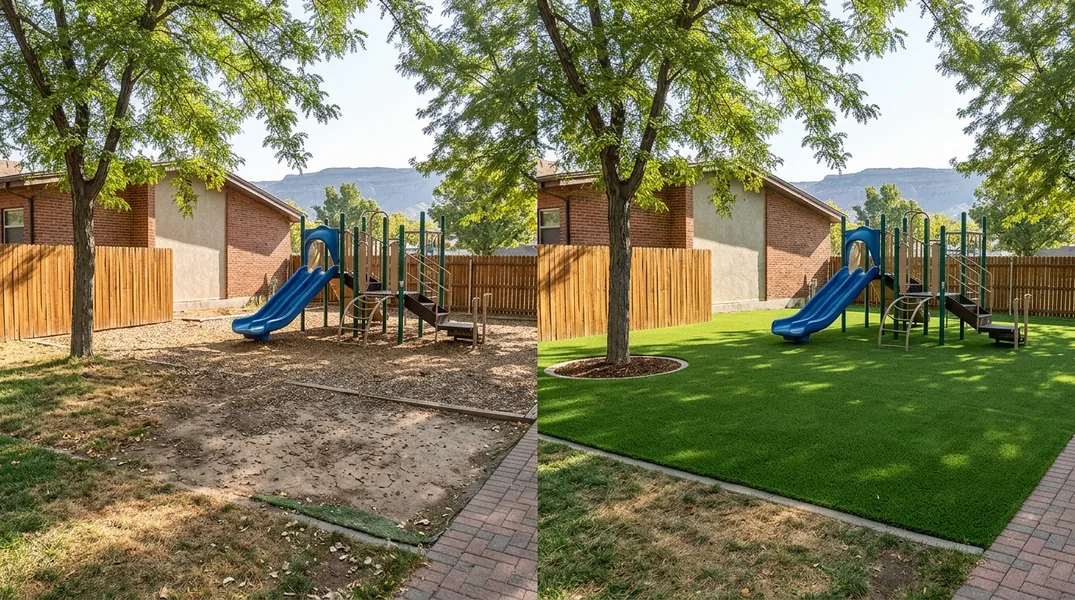 Result artificial grass installation in Grand Junction - Grand Junction Artificial Grass Installation